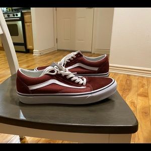 Vans Old Skool Maroon Shoes size 11M